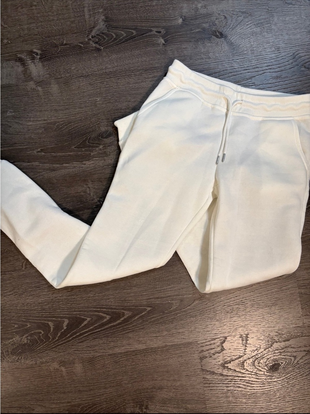 WHITE SWEATPANTS